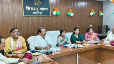 Photo of सांसद एवं विधायक खेल स्पर्धा प्रतियोगिता की तैयारी हेतु रास सांसद संगीता बलवंत की अध्यक्षता मे विकास भवन सभागार में आयोजित हुई बैठक*