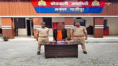 Photo of थाना जमानिया पुलिस टीम ने 01 अदद अवैध देशी तमंचा .315 बोर, 01 अदद जिंदा कारतूस .315 बोर व 02 अदद खोखा कारतूस .315 बोर के साथ 01 नफर अभियुक्त को किया गिरफ्तार