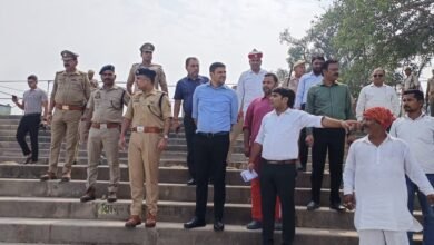 Photo of *डाला छठ के मद्दे नजर डीएम एसपी गहमर के नरवा घाट का किया स्थलीय निरीक्षण  , लिया व्यवस्था का जायजा दिया आवश्यक निर्देश*