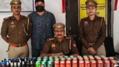 Photo of अपर पुलिस आयुक्त अपराध चेतगंज के नेतृत्व में प्रभारी निरीक्षक सिगरा ने कुख्यात शराब तस्कर को किया गिरफ्तार,38 केन वियर बरामद बरामद*