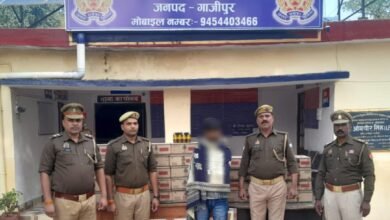 Photo of थाना नगसर हाल्ट पुलिस टीम ने 319.68 लीटर अवैध शराब (अनुमानित कीमत लगभग 2 लाख 13 हजार रू0) के साथ 01 नफर अभियुक्त को किया गिरफ्तार ।