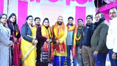 Photo of समाजसेवी कैलाश अग्रहरि द्वारा मां बागेश्वरी का भव्य श्रृंगार व भंडारा*।