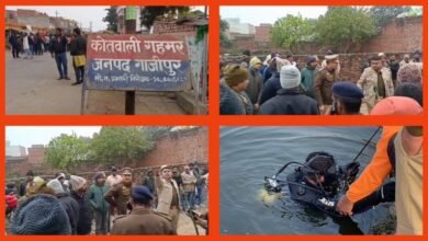 Photo of *गहमर तिहरा हत्याकांड: पुलिस अधीक्षक की तत्परता से तीसरे युवक अंकित सिंह का शव भी पोखरी से बरामद, तीनों आरोपी गिरफ्तार*** .
