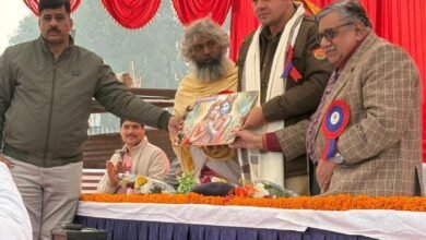 Photo of *❤️💙अपराध निरोधक समिति के* *मघमेला स्थित कैम्प का हुआ उद्धघाटन