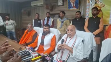 Photo of दुर्गेश श्रीवास्तव ने सैकड़ो कार्यकर्ताओं के साथ डा.प्रवीण तोगड़िया का किया जोरदार स्वागत *हम किसी सरकार के विरोध में नहीं*, *किसी पद के लालच में नहीं,*बल्कि हिंदू समाज के सम्मान सुरक्षा और अस्तित्व की बात करने आया हूं**____*डॉ प्रवीण तोगड़िया*