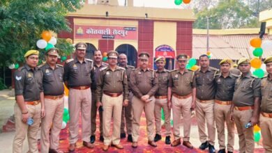 Photo of गाजीपुरजनपद के समस्त थानों में हर्षोल्लास के साथ मनाया गया 77वां गणतंत्र दिवस