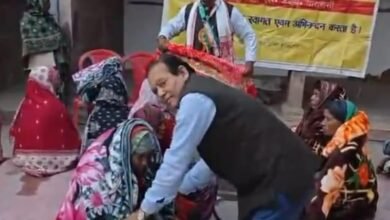 Photo of पंचकोसी परिक्रमा,भंडारा में वितरण हुआ महाप्रसाद व कंबल**