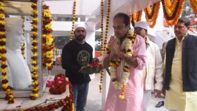 Photo of रविदास सोसाइटी द्वारा हर्षोल्लास से मनाया गया संत रविदास की जयंती*।