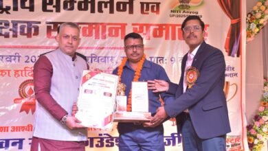 Photo of गाजीपुर में सम्पन्न हुआ राष्ट्रीय सम्मेलन एवं जीवन रक्षक सम्मान समारोह*,300 रक्तदाताओं को किया गया सम्मानित**
