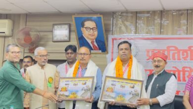 Photo of प्रगति शील ग्रामीण पत्रकार एसोसिएशन गाज़ीपुर का शपथ ग्रहण व परिचय पत्र वितरण समारोह संपन्न*,*अभिषेक* *अध्यक्ष,वसीम रजा बने महासचिव*