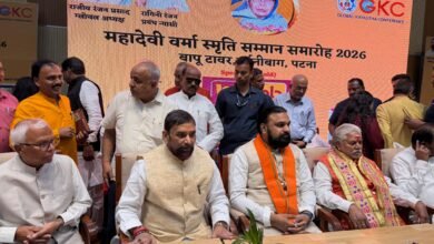 Photo of पटना महादेवी वर्मा स्मृति सम्मान समारोह में पहुंचे ग्लोबल कायस्थ कॉन्फ्रेंस उत्तर प्रदेश के वरिष्ठ उपाध्यक्ष वरिष्ठ भाजपा नेता सुरेश चंद्र। श्रीवास्तव*