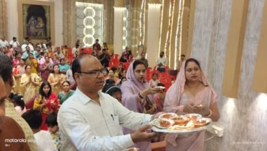 Photo of हमारे यहा पूजा ही केवल धर्म नही है कर्म कैसा है ये जरूरी है- मिथलेश**