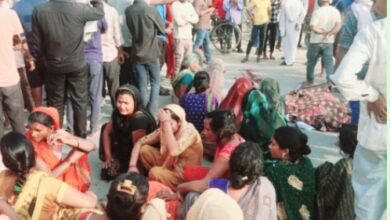 Photo of पिकप के धक्के से साइकिल सवार की मौत ग्रामीण किया हाईवे जाम*