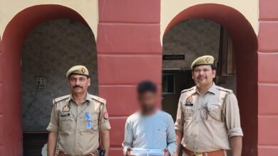 Photo of *थाना सैदपुर पुलिस टीम ने एक तमंचा 12 बोर 01 जिन्दा कारतूस 12 बोर के साथ एकअभियुक्त को किया गिरफ्तार* ।