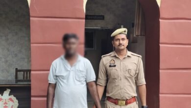 Photo of फोन पर 5 लाख की रंगदारी मांगने, न देने पर जान से मारने की धमकी देने वालेअभियुक्त को सैदपुर पुलिस ने किया गिरफ्तार