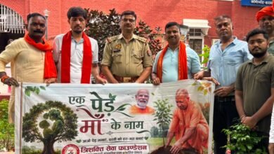 Photo of त्रिशक्ति सेवा फाउंडेशन व हिंदू युवा वाहिनी के तत्वावधान वृहद पौधारोपण*