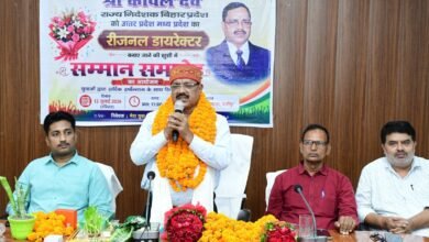 Photo of युवा कार्यक्रम खेल मंत्रालय बिहार राज्य के निदेशक तथा सेंट्रल जोन के रीजनल डायरेक्टरबने कपिल देव राम*