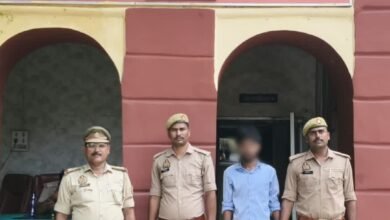 Photo of *थाना सैदपुर पुलिस टीम ने पाक्सो एक्ट में वांछित 01 अभियुक्त को किया गिरफ्तार ।* 