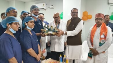 Photo of प्रधानमंत्री श्री नरेंद्र मोदी जी के सेवा कार्य के 25वर्ष पूरे होने पर सेवा समर्पण अभियान के अंतर्गत वृहद सेवा स्वास्थ्य शिविर का आयोजन*। *उप मुख्यमंत्री ब्रजेश पाठक ने फीता काट कर किया शुभारंभ**