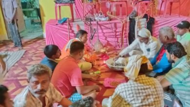Photo of ध्वज व मुकुट पूजन के साथ दिलदारनगर में राम लीला शुरू,माहौल भक्तिमय