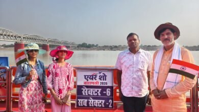 Photo of **प्रधानमंत्री नरेंद्र मोदी के कारण ही वाराणसी में एयरपोर्ट का देखने का सुअवसर प्राप्त हुआ हुआ*। **एयरशो से राष्ट् ने देखा भारत की शक्ति एवं कौशल का प्रदर्शन* __*प्रमोद वर्मा जिला अध्यक्ष भाजपा व्यापार प्रकोष्ठ