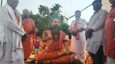 Photo of साधना स्थली जमानिया में सप्त ऋषि महर्षि जमदग्नि की मूर्ति का वैदिक मंत्रों के साथ प्राण प्रतिष्ठा संपन्न