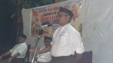 Photo of *स्थापना दिवस पर संघ का पदसंचलन*